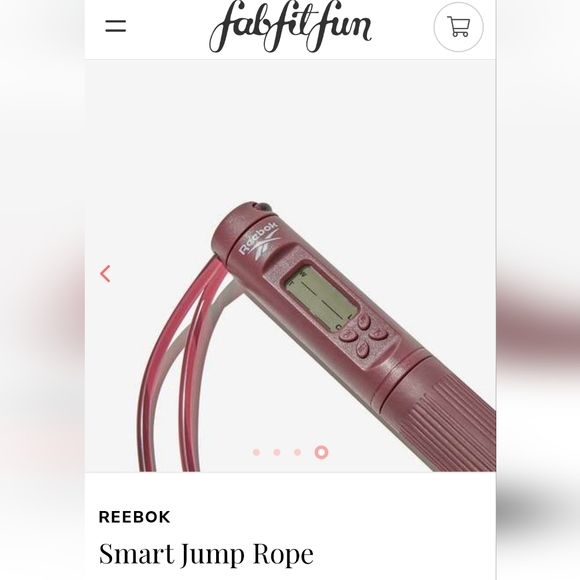 Reebok 2 in 1 digital jump rope - Picture 5 of 6